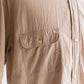 【Blurhms Rootstock】Hard Twist Chambray Work Short Sleeve Shirt