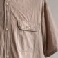 【Blurhms Rootstock】Hard Twist Chambray Work Short Sleeve Shirt