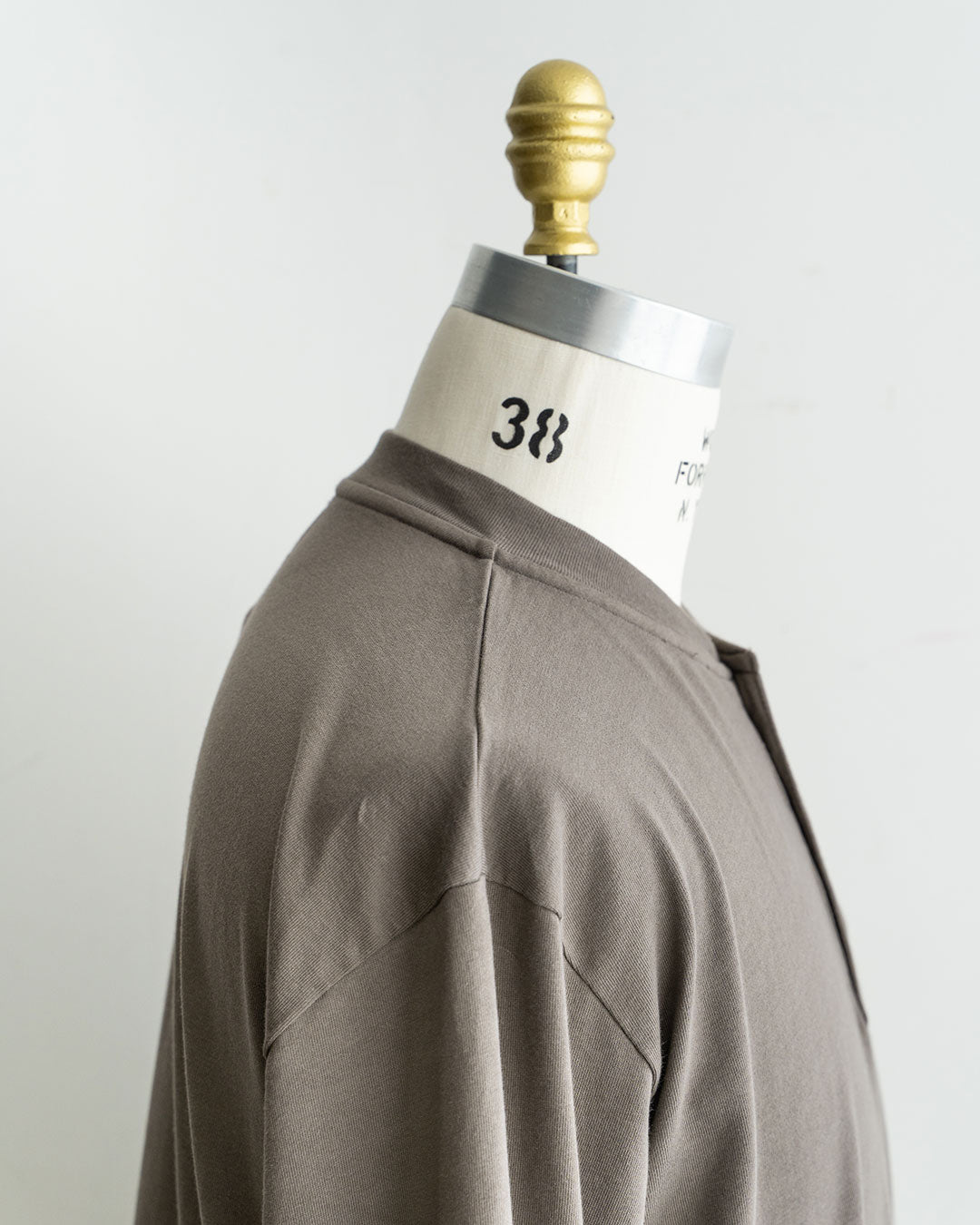 【Blurhms Rootstock】 Classic Henley L/S T-Shirts