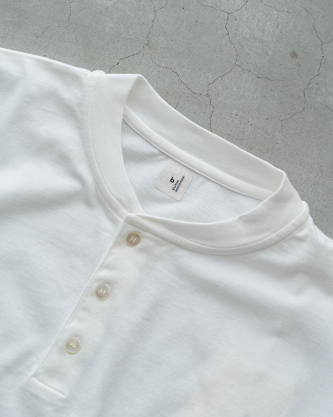 【Blurhms Rootstock】 Classic Henley L/S T-Shirts