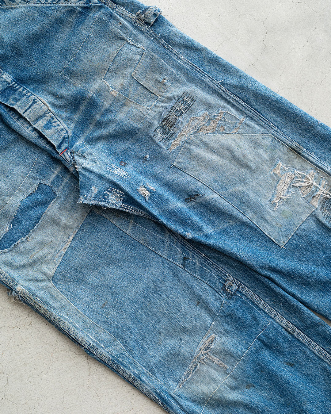 【VINTAGE】50s PAY DAY Denim Overall “Beautiful Repair”