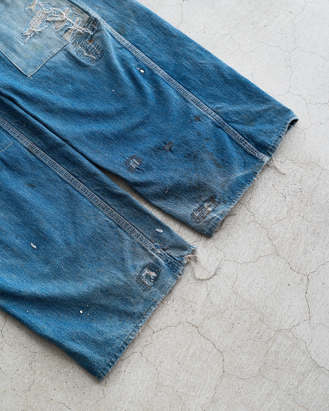 【VINTAGE】50s PAY DAY Denim Overall “Beautiful Repair”