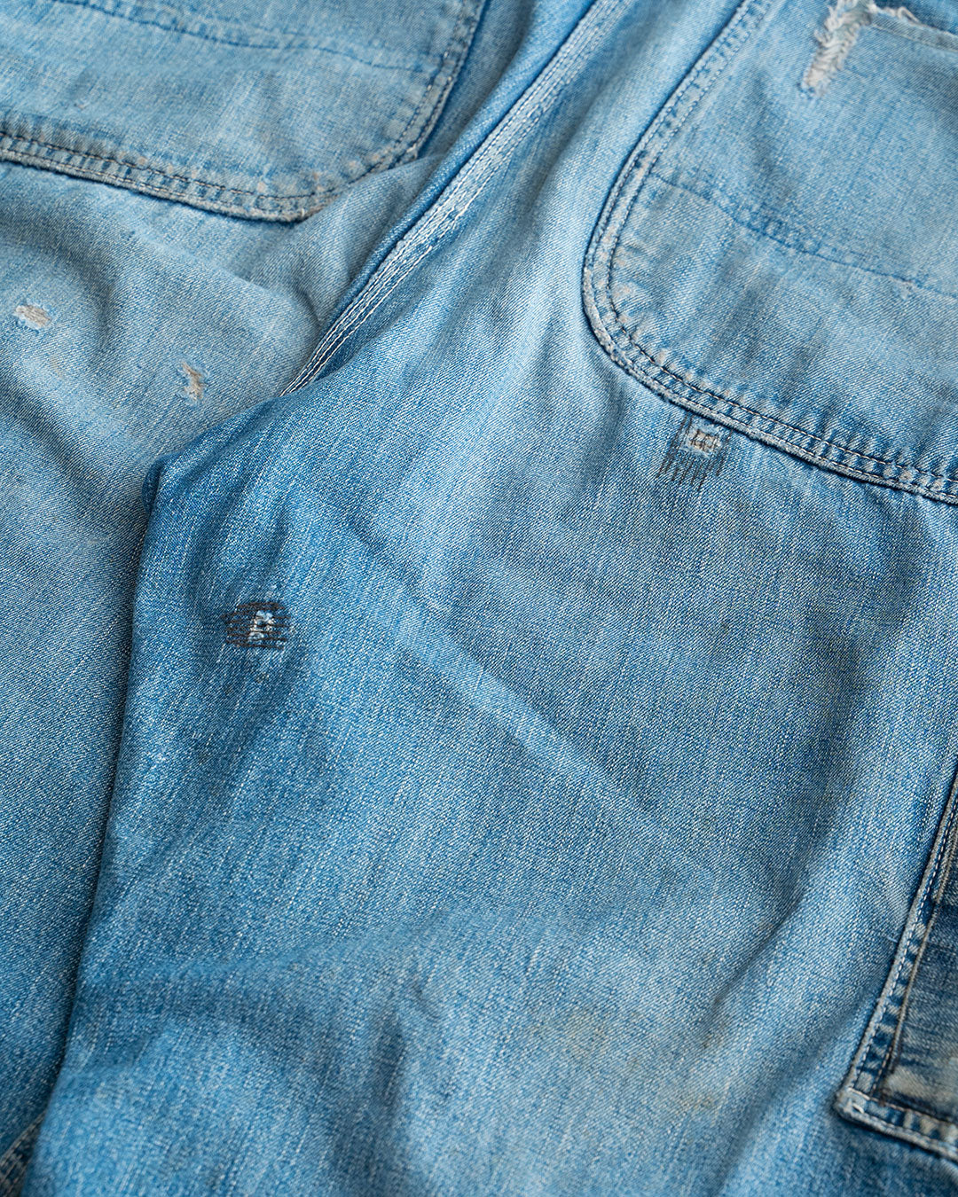 【VINTAGE】50s PAY DAY Denim Overall “Beautiful Repair”