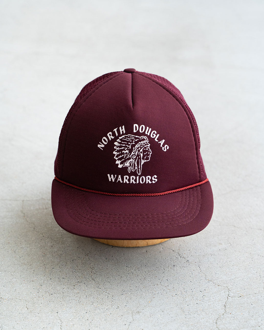 【DEADSTOCK】Used Good Cap 『North Douglas Warriors』