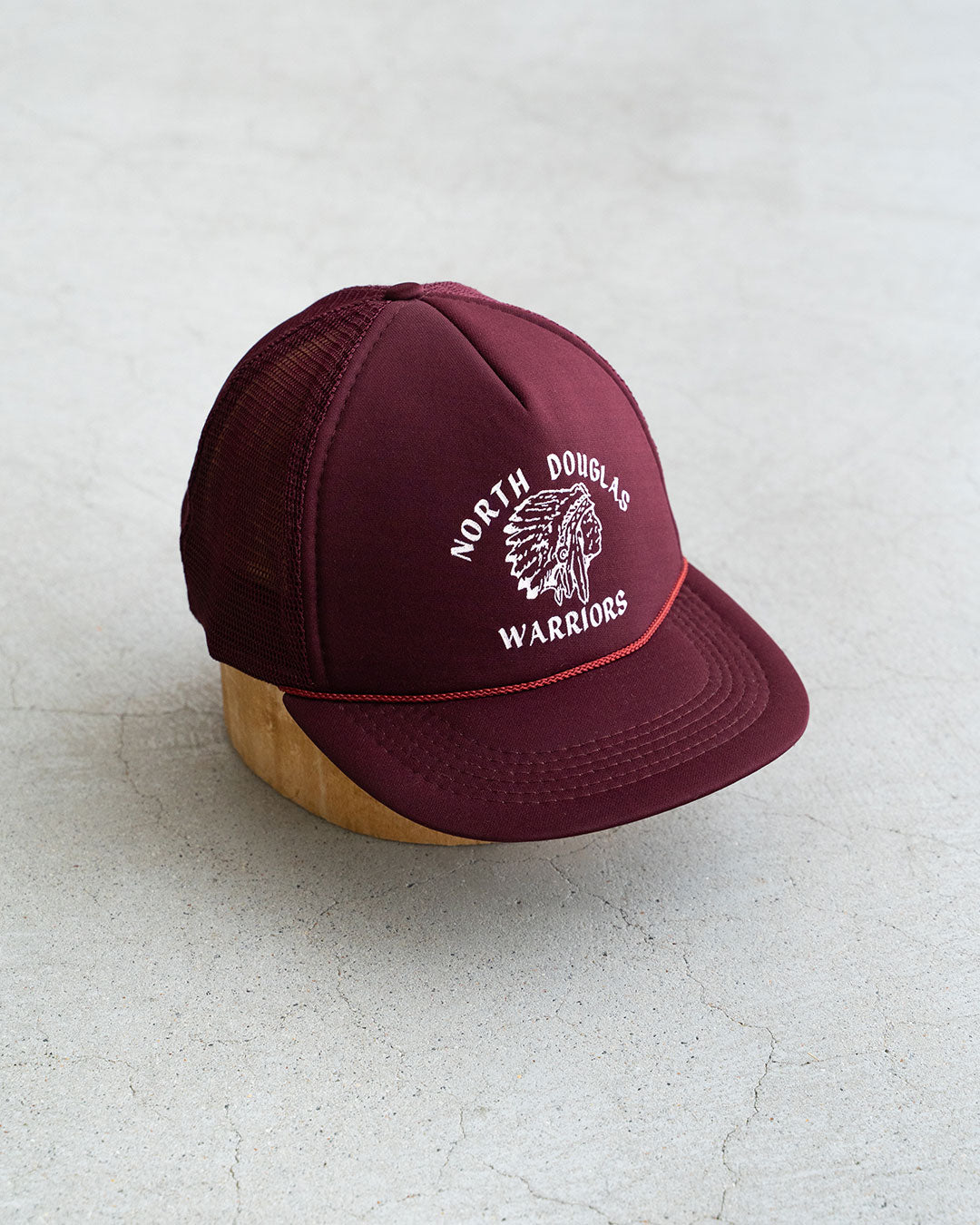 【DEADSTOCK】Used Good Cap 『North Douglas Warriors』
