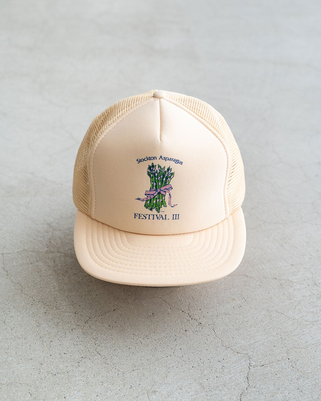 【DEADSTOCK】Used Good Cap 『Stockton Asparagus Festival』