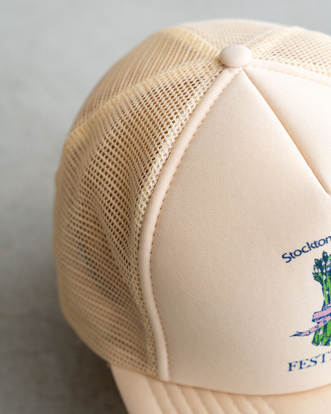 【DEADSTOCK】Used Good Cap 『Stockton Asparagus Festival』