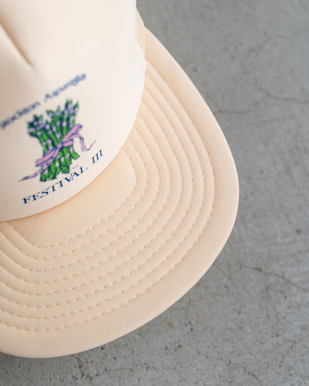 【DEADSTOCK】Used Good Cap 『Stockton Asparagus Festival』