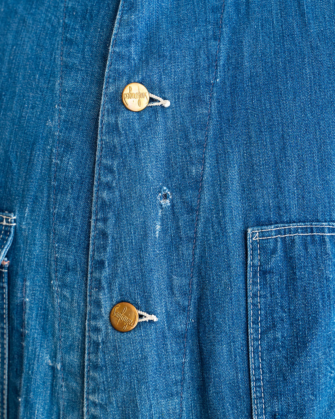 【VINTAGE】50s Unknown Coverall『Very Good Fade』