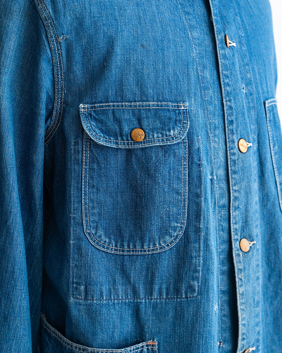 【VINTAGE】50s Unknown Coverall『Very Good Fade』