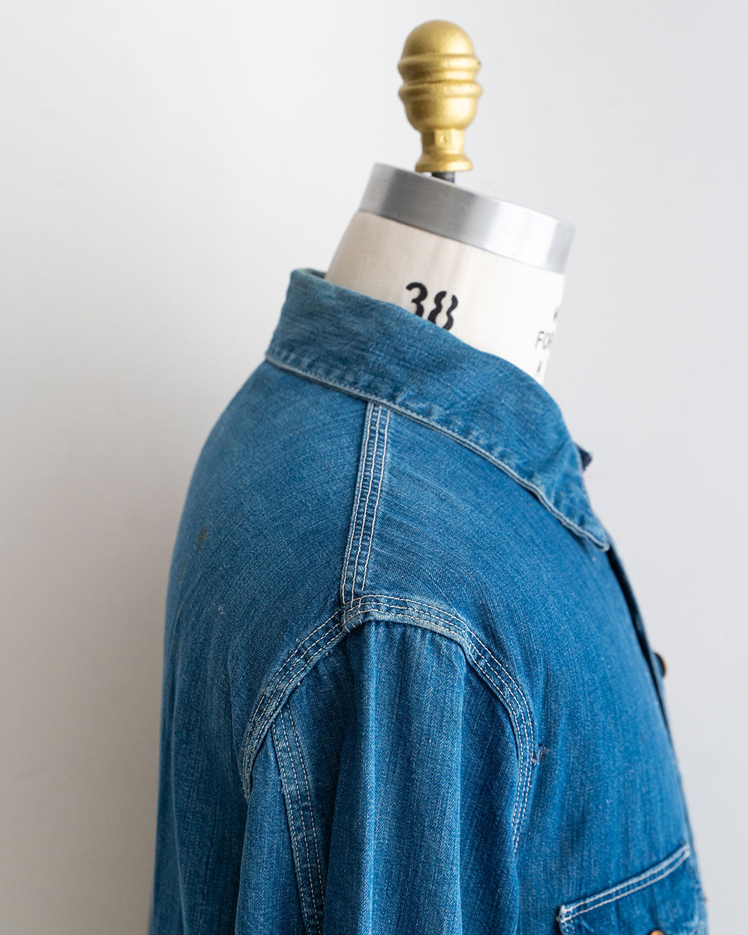 【VINTAGE】50s Unknown Coverall『Very Good Fade』
