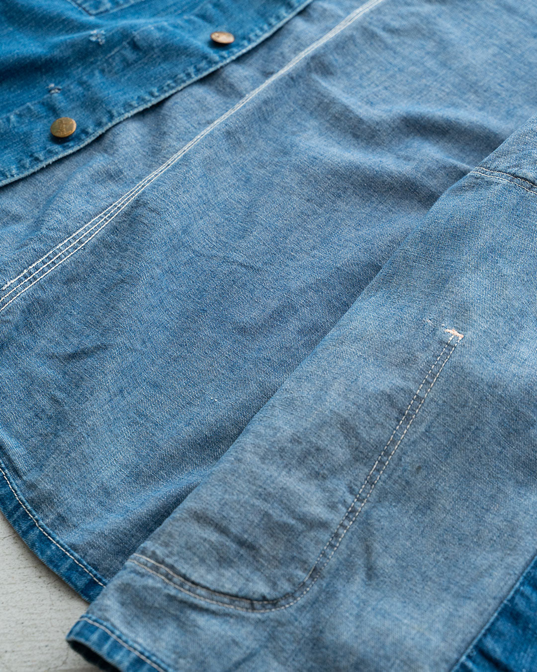 【VINTAGE】50s Unknown Coverall『Very Good Fade』