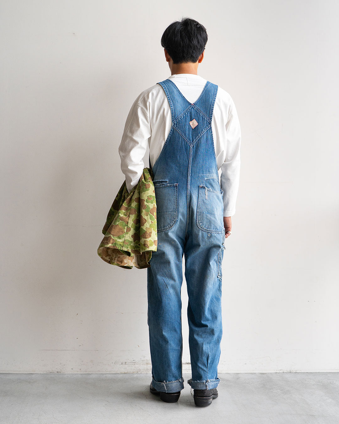 【VINTAGE】50s PAY DAY Denim Overall “Beautiful Repair”