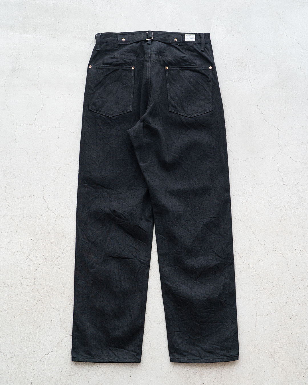 【A VONTADE】Coal Mine Jeans 『Selvage Super Black』『FORT Exclusive』