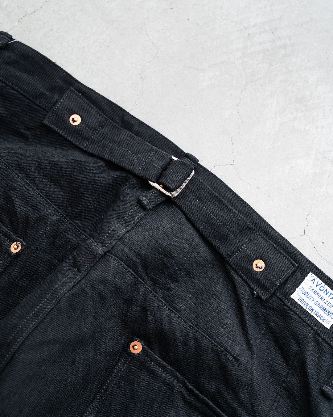 【A VONTADE】Coal Mine Jeans 『Selvage Super Black』『FORT Exclusive』