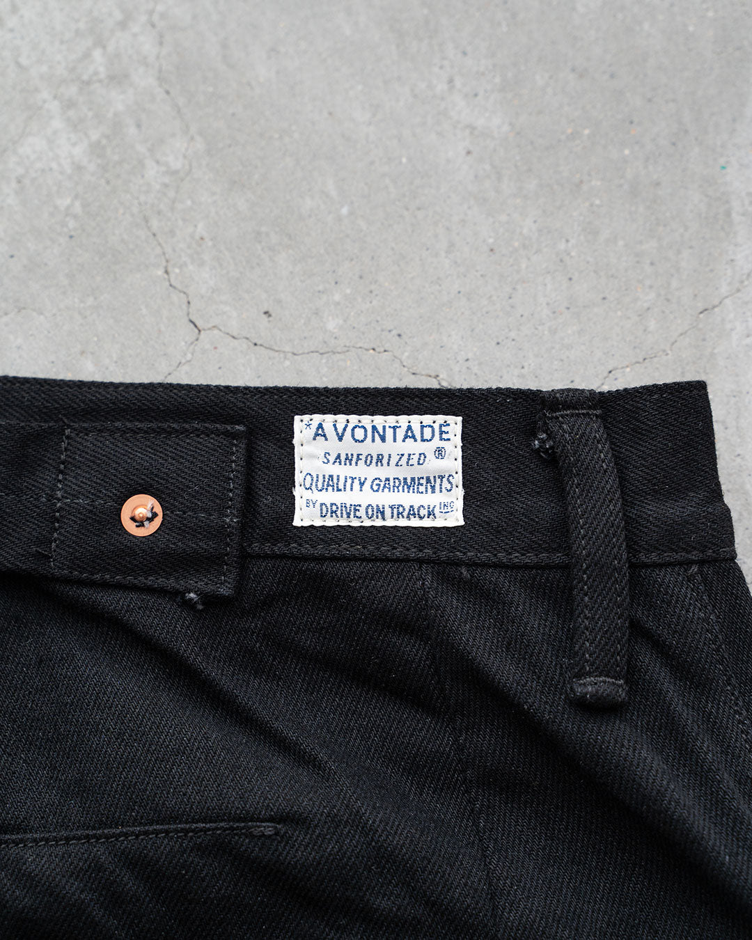 【A VONTADE】Coal Mine Jeans 『Selvage Super Black』『FORT Exclusive』
