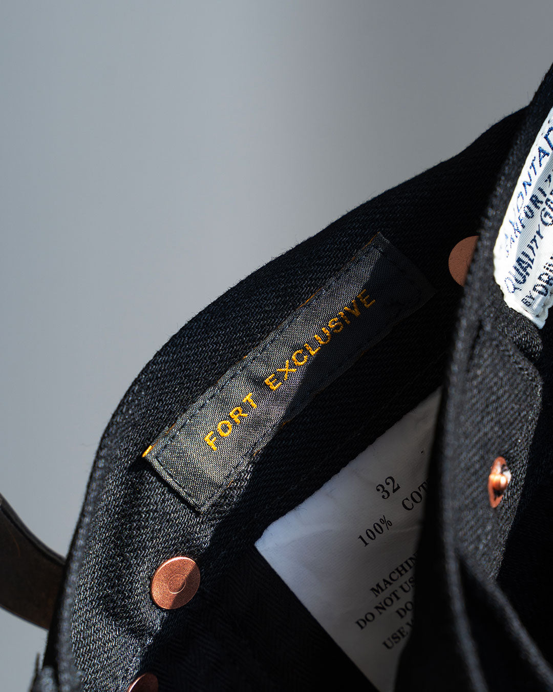 【A VONTADE】Coal Mine Jeans 『Selvage Super Black』『FORT Exclusive』