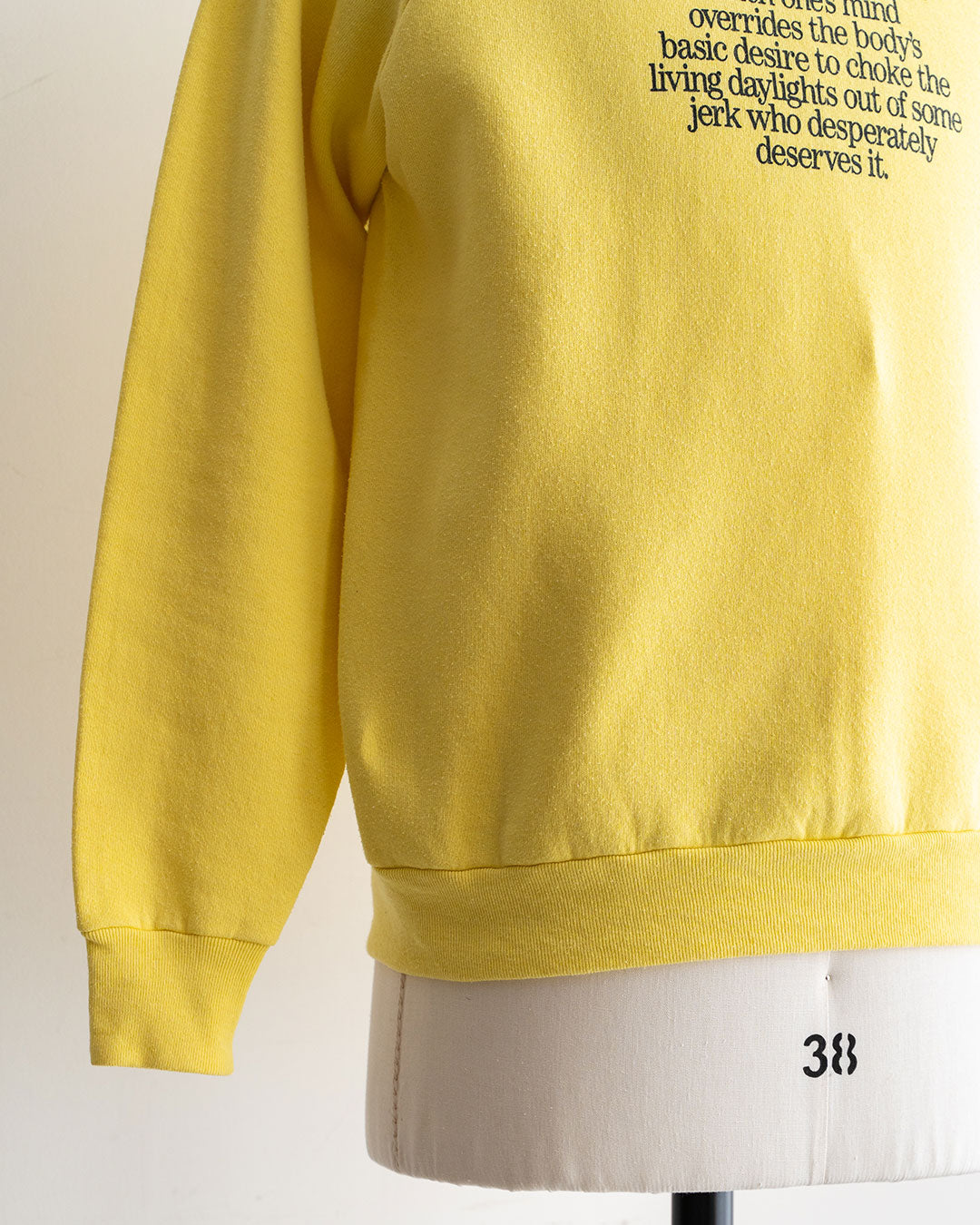 【VINTAGE】80-90s The Crew Neck Sweat "STRESS"
