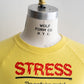 【VINTAGE】80-90s The Crew Neck Sweat "STRESS"