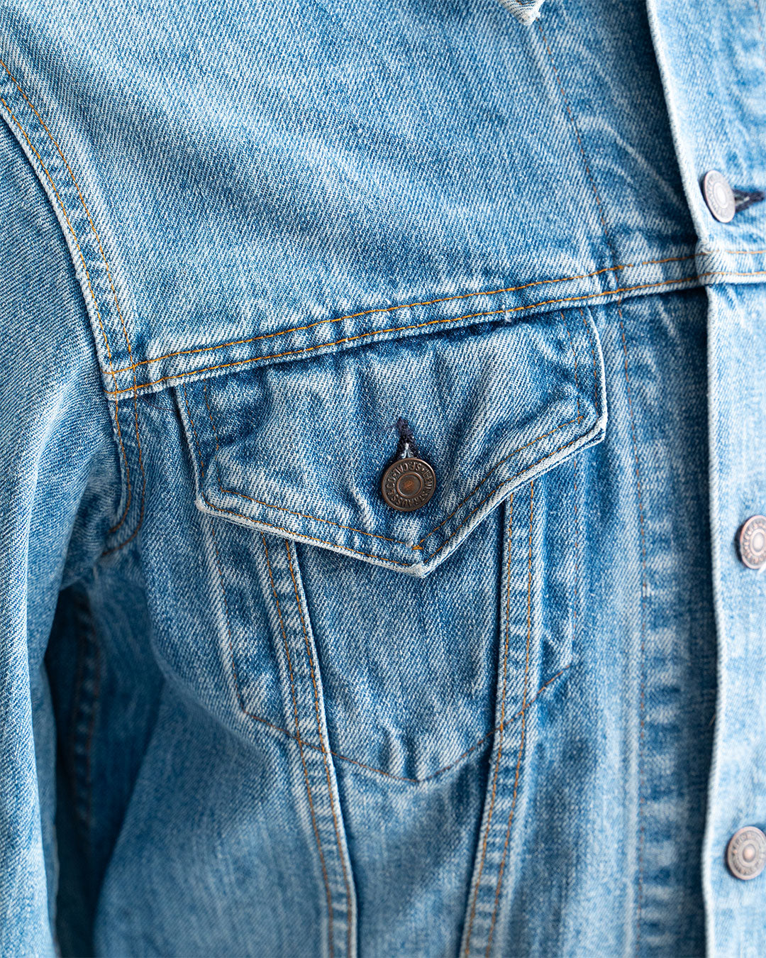 【VINTAGE】70s Levis 70505 Denim Jacket ”Good Size & Good Fade” ④