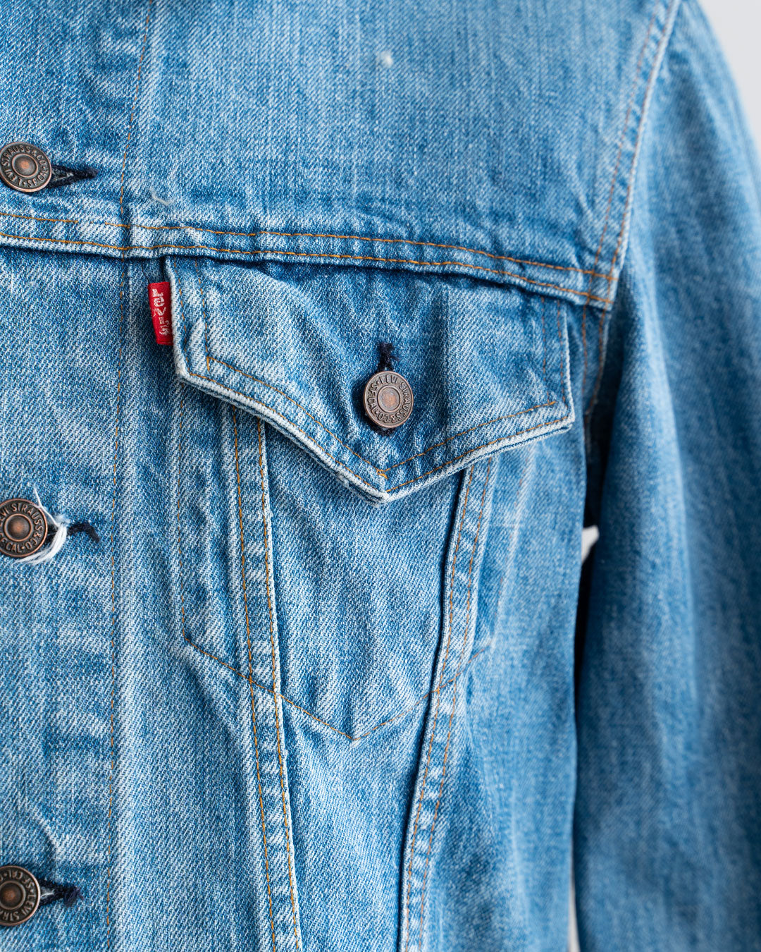 【VINTAGE】70s Levis 70505 Denim Jacket ”Good Size & Good Fade” ④
