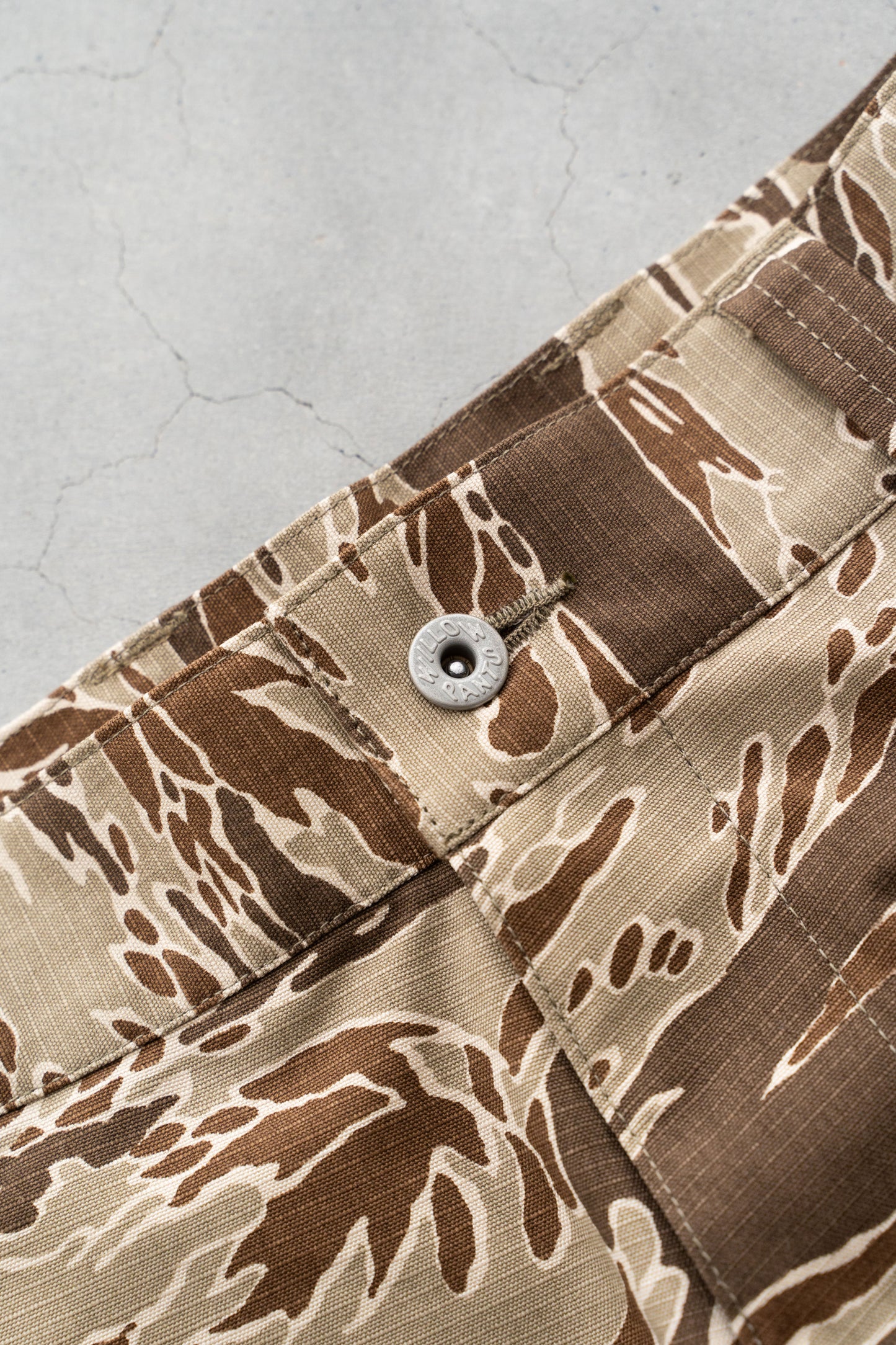 【Willow Pants】 P-037  Tiger Camo "Deadstock Fabric"