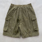 【HEXICO】Side Cargo Shorts 『US Military 40-70s Duffel Bag Cotton With 13 Stars Button』⑦
