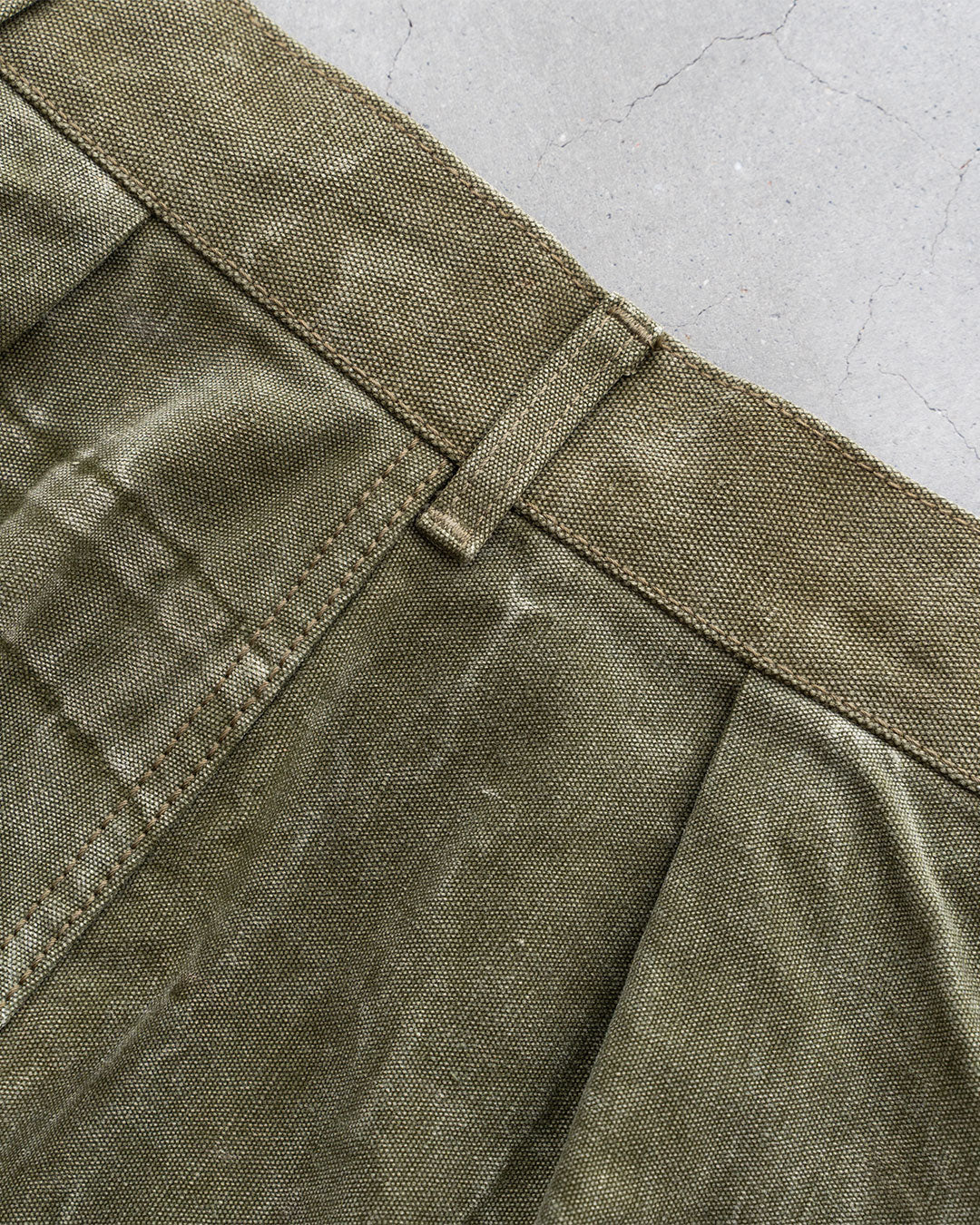 【HEXICO】Side Cargo Shorts 『US Military 40-70s Duffel Bag Cotton With 13 Stars Button』⑦
