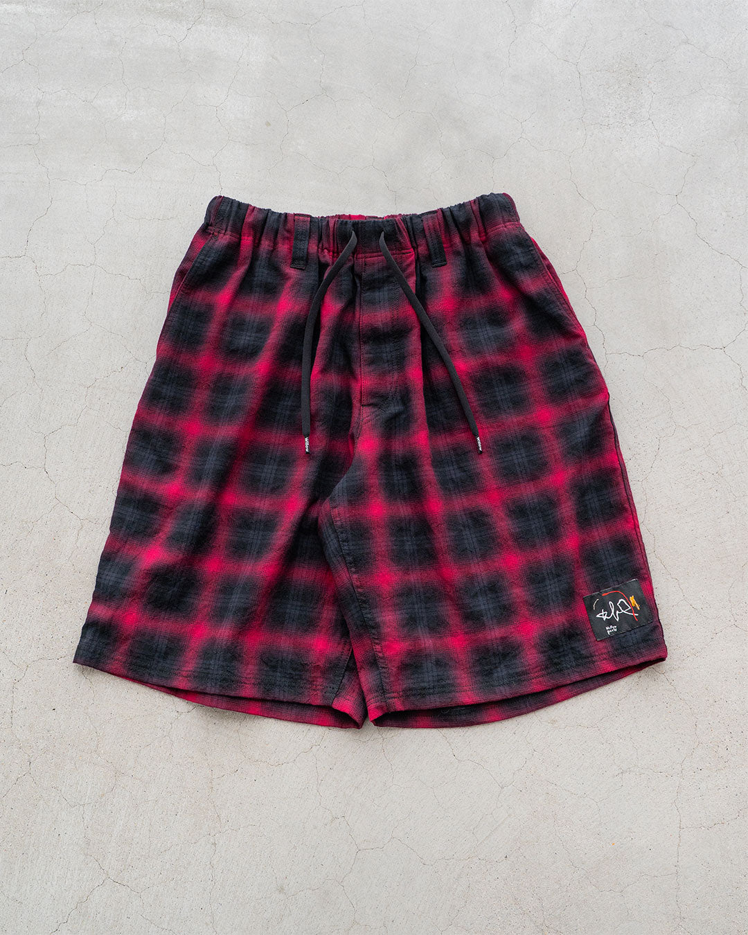 【Willow Pants】 P-030 "Deadstock Ombre Check Fabric"