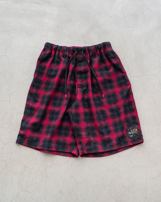 【Willow Pants】 P-030 "Deadstock Ombre Check Fabric"