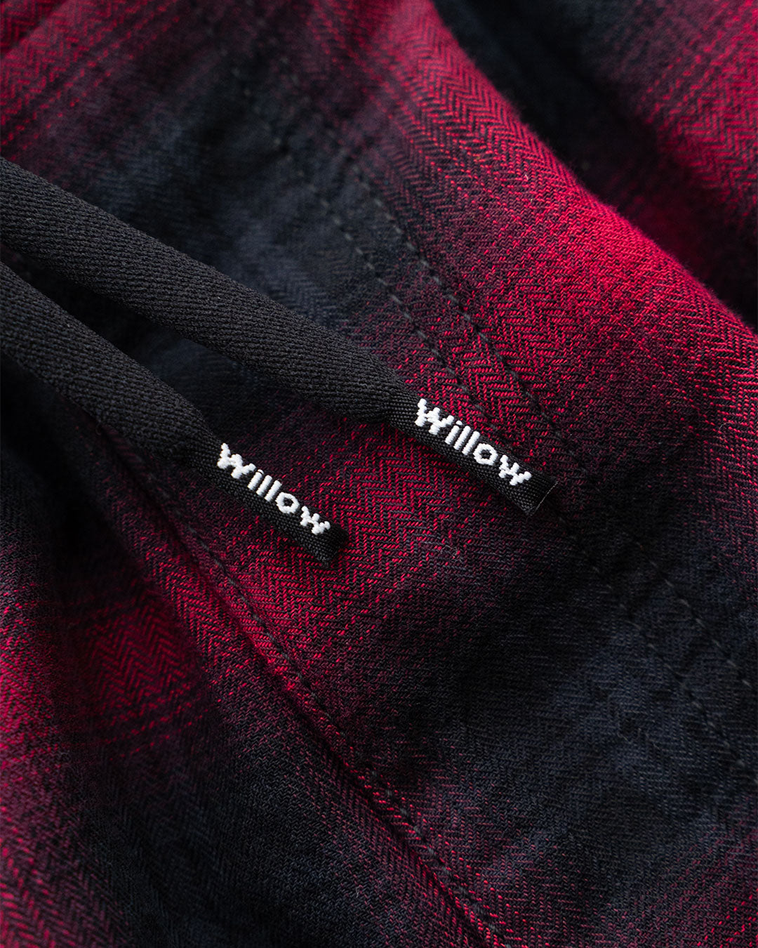 【Willow Pants】 P-030 "Deadstock Ombre Check Fabric"