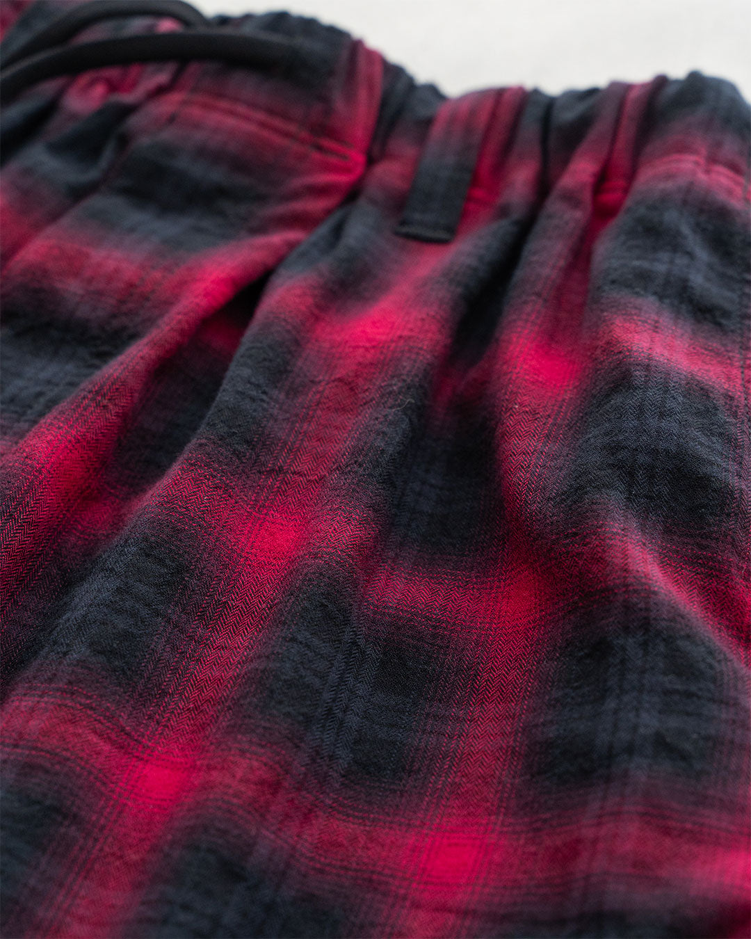 【Willow Pants】 P-030 "Deadstock Ombre Check Fabric"