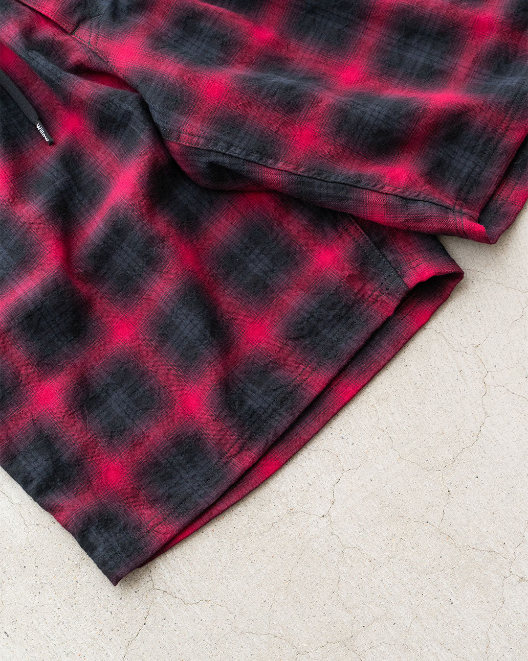 【Willow Pants】 P-030 "Deadstock Ombre Check Fabric"