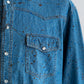 【Yoused】 Painted Western Denim Shirts ②