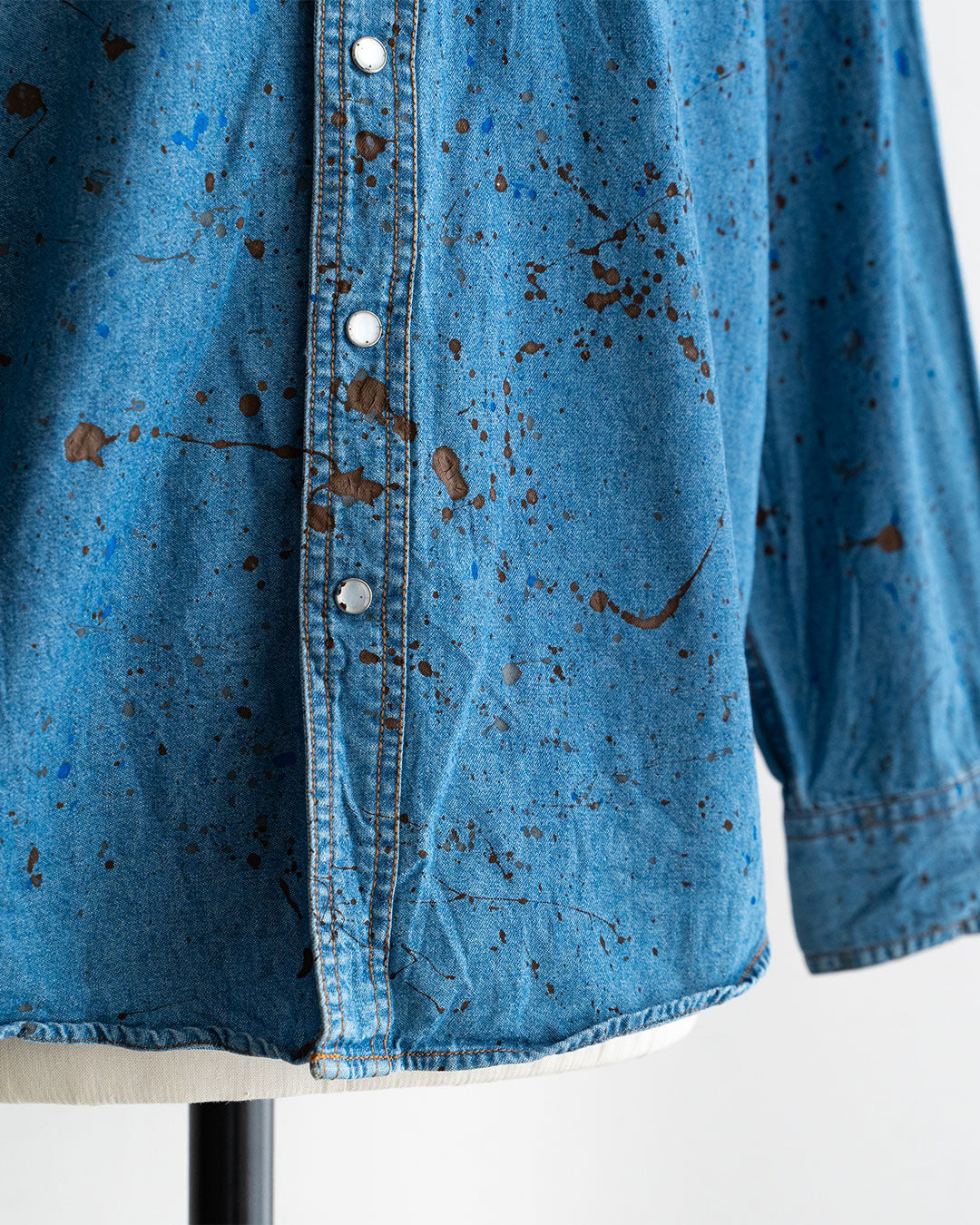 【Yoused】 Painted Western Denim Shirts ②
