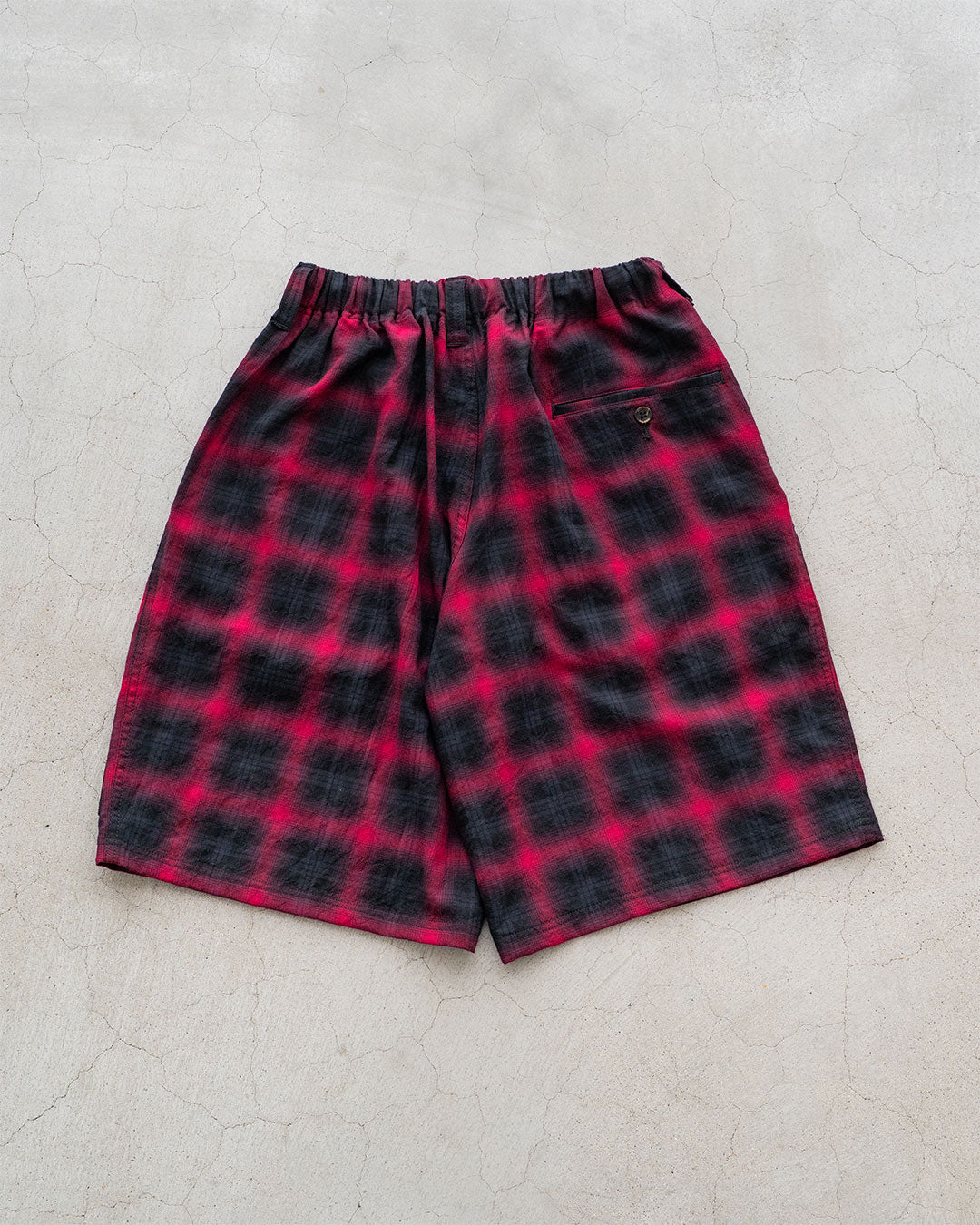 【Willow Pants】 P-030 "Deadstock Ombre Check Fabric"