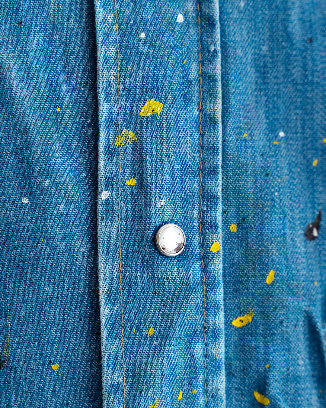 【Yoused】 Painted Western Denim Shirts ③