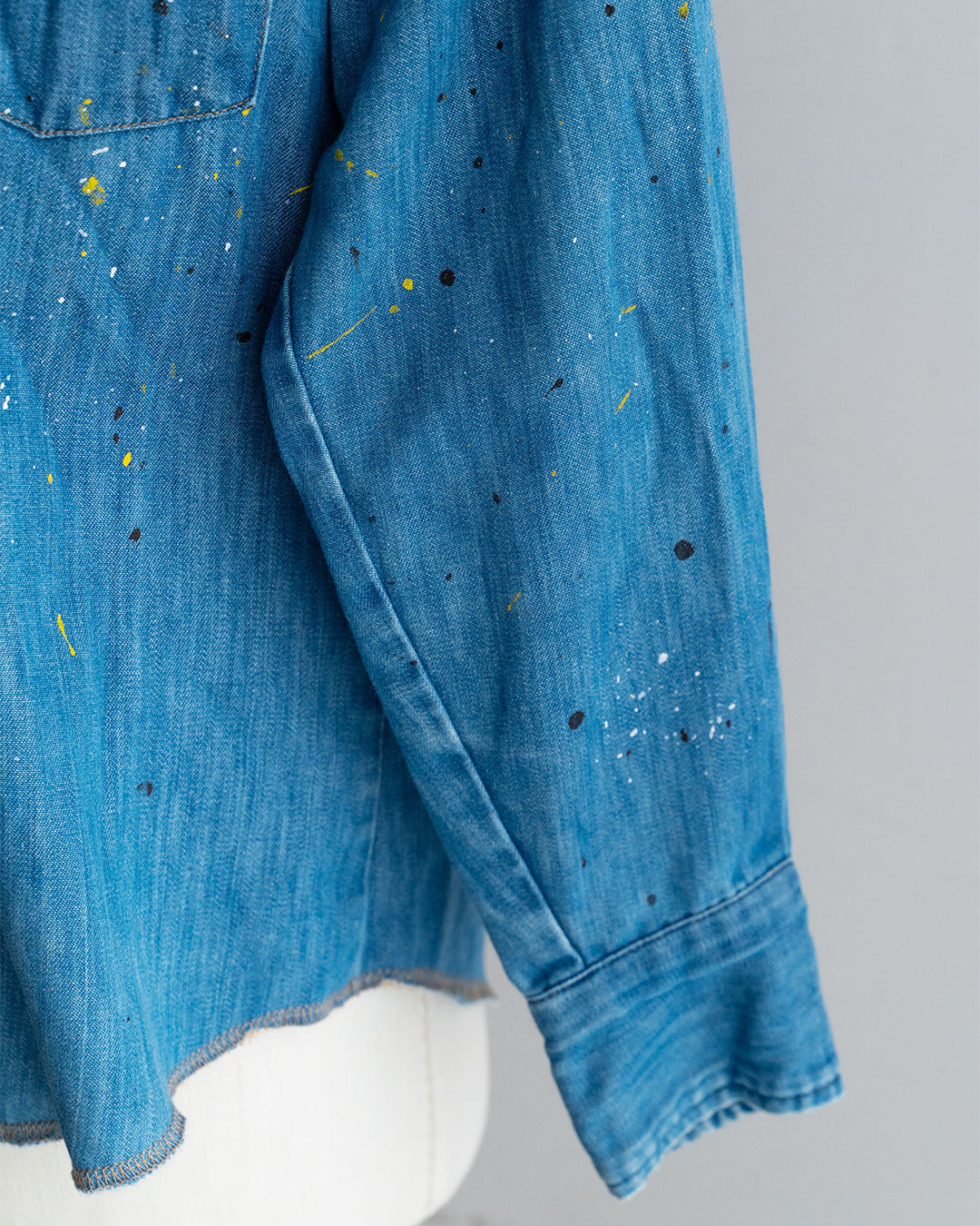 【Yoused】 Painted Western Denim Shirts ③