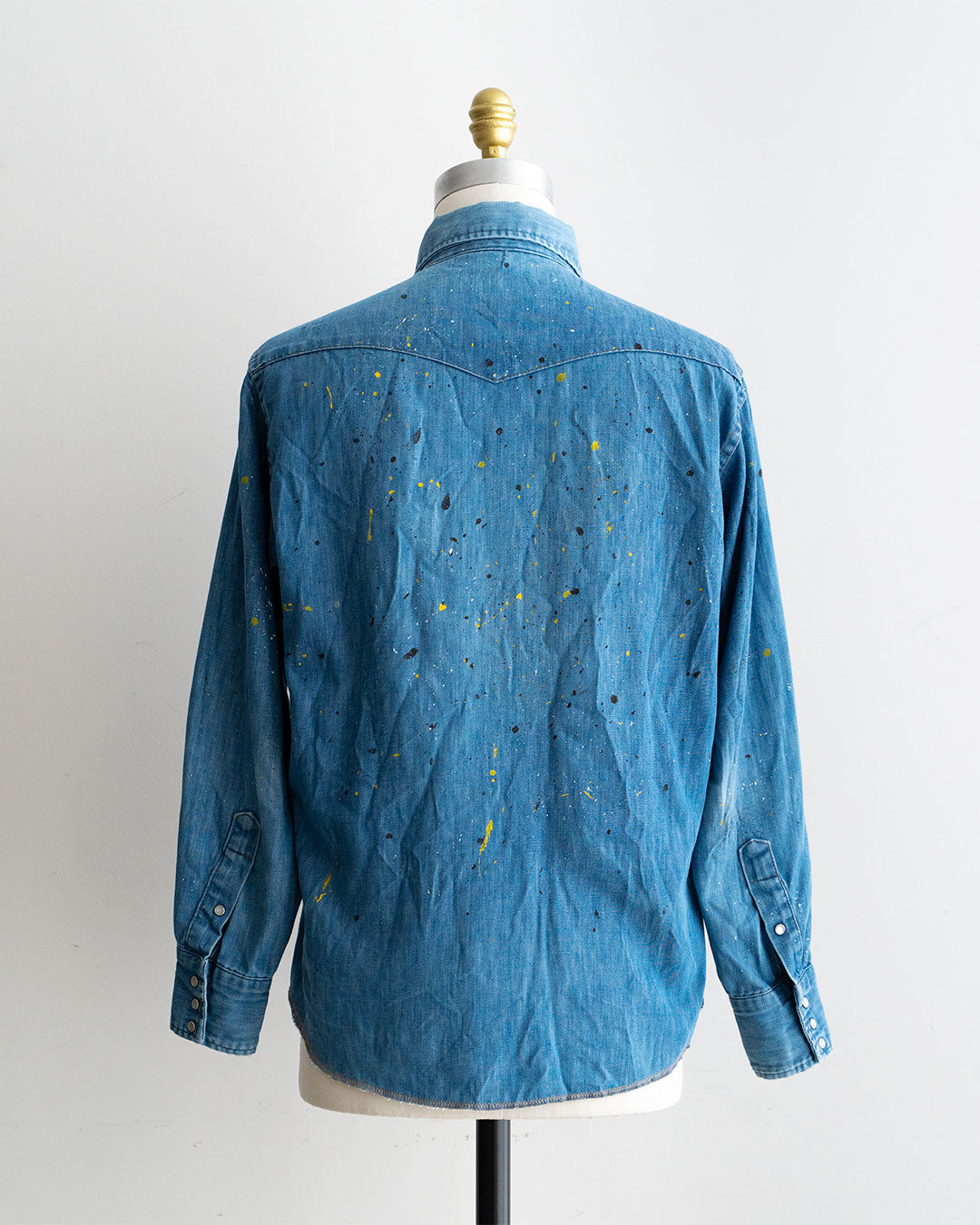 【Yoused】 Painted Western Denim Shirts ③