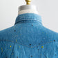 【Yoused】 Painted Western Denim Shirts ③