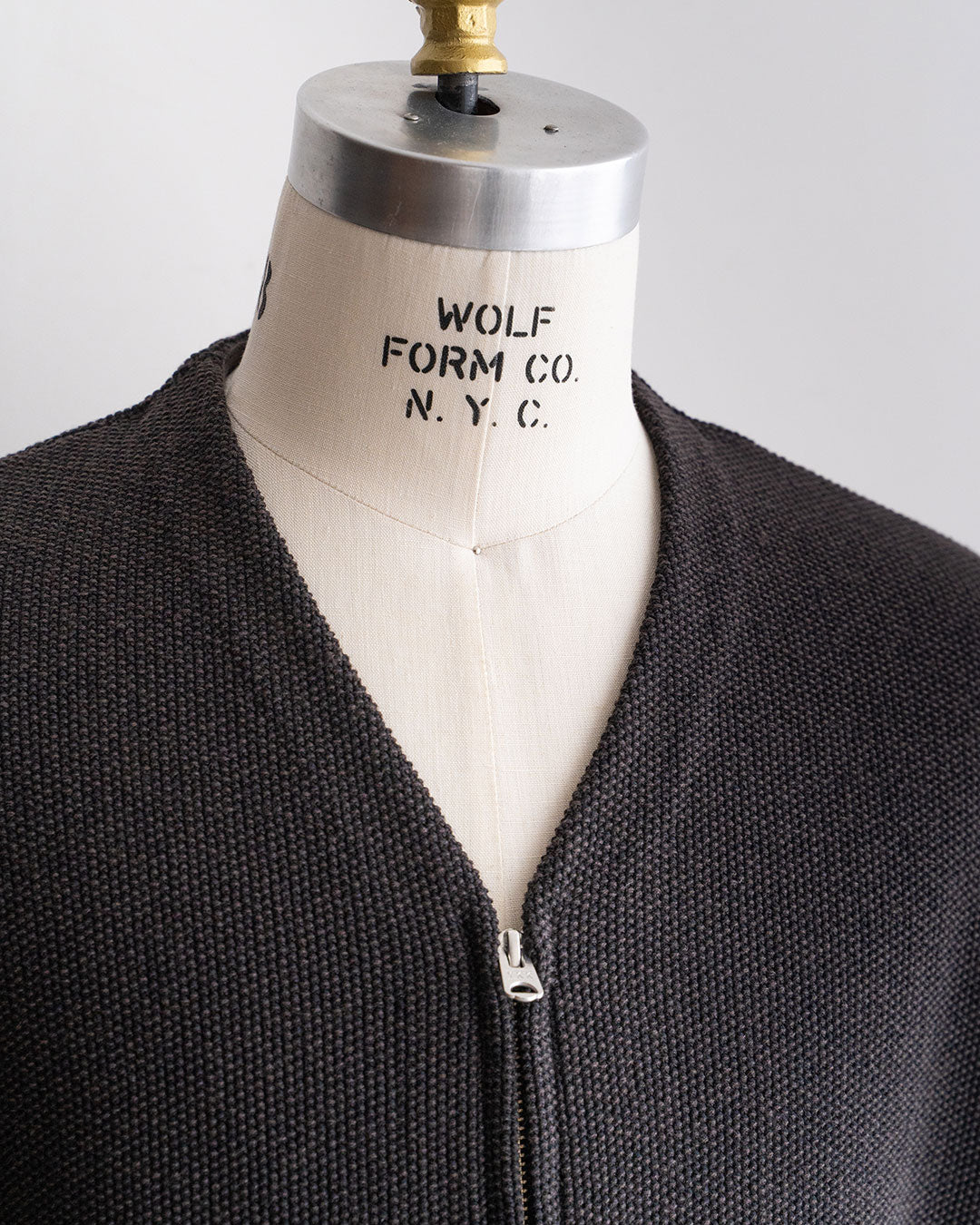 【STILL BY HAND】Zip Up Cardigan