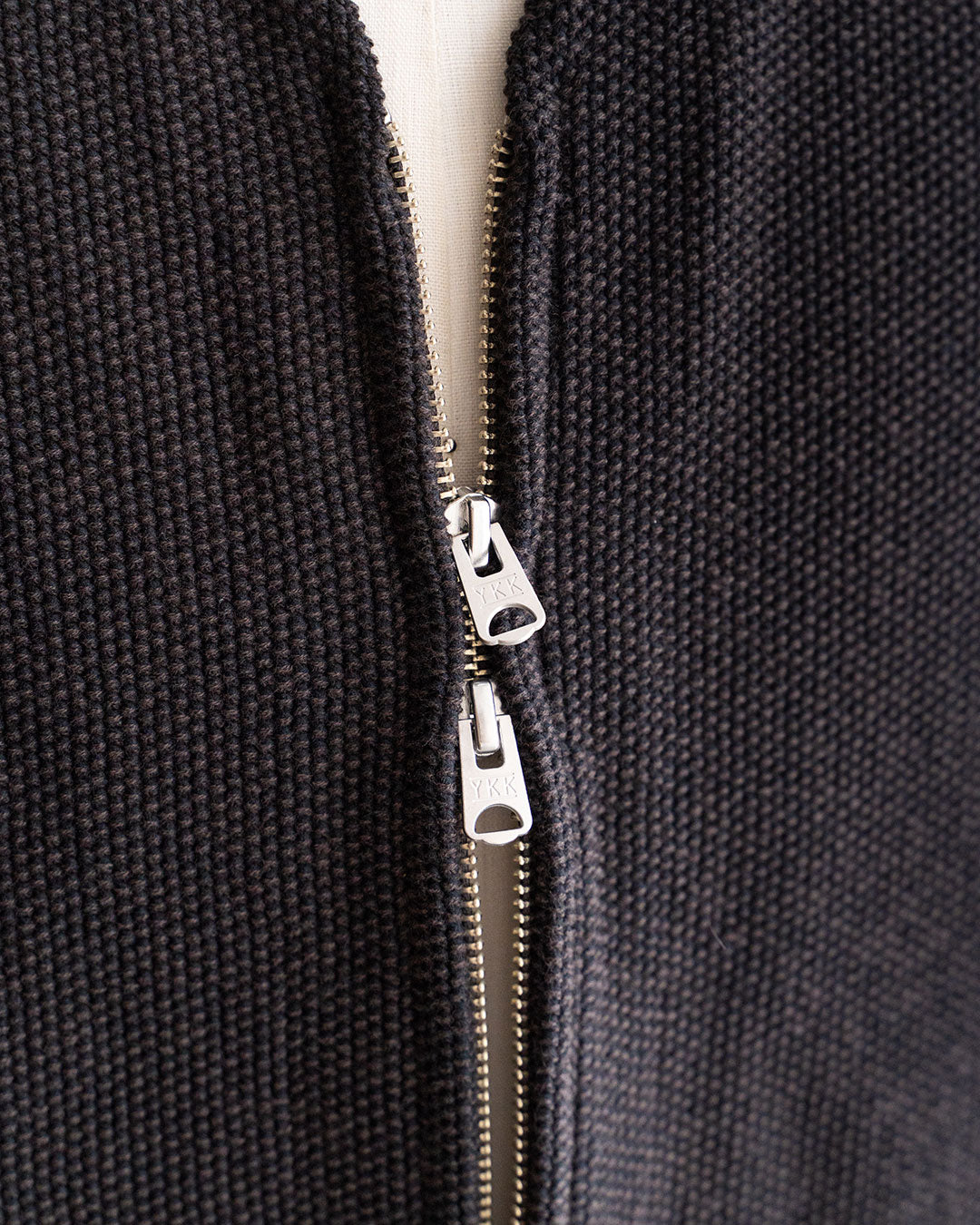 【STILL BY HAND】Zip Up Cardigan