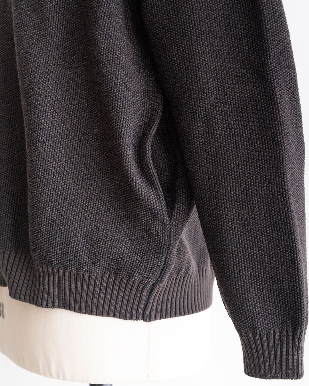 【STILL BY HAND】Zip Up Cardigan