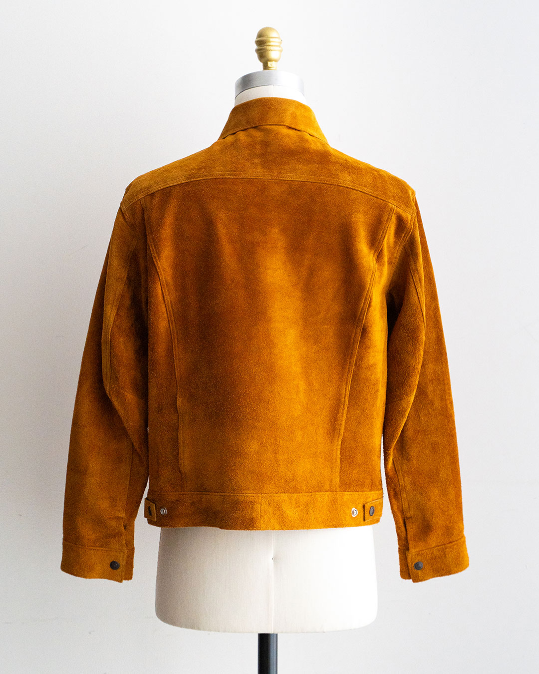 【A VONTADE】Suede Trucker Jacket