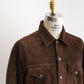 【A VONTADE】Suede Trucker Jacket