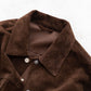 【A VONTADE】Suede Trucker Jacket