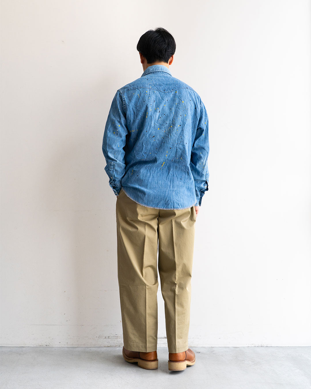 着用モデル 身長175cm　体重69kg　サイズ着用　SIZE 1