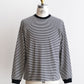 【AGE OLD】Narrow Pitch Border Tee