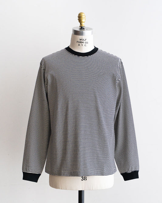 【AGE OLD】Narrow Pitch Border Tee