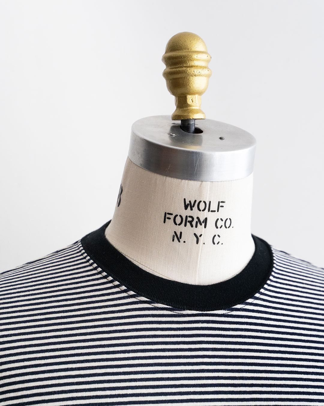 【AGE OLD】Narrow Pitch Border Tee